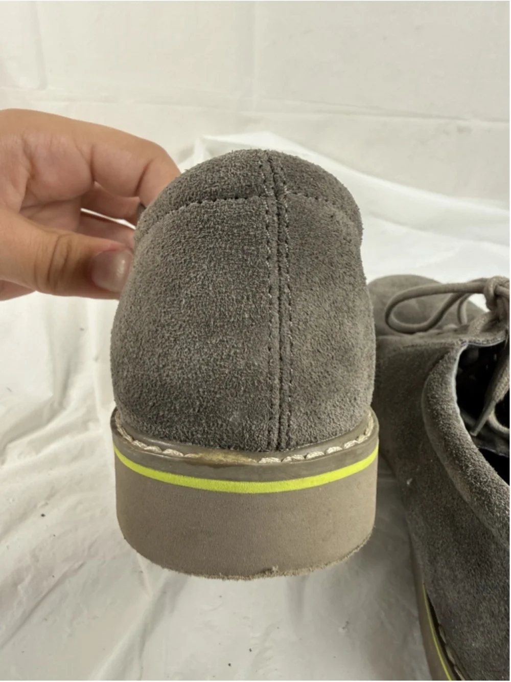 Tucker + Tate mens Size 5M Suede Lace Up Ankle Booties Shoes